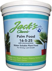 JR Peters Jack's Classic 16-5-25 Palm Food