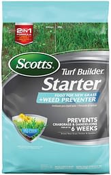 Scotts Starter fertilizer for grass
